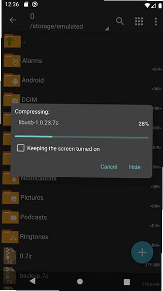 ZArchiver Pro蓝色版2026最新版v1.0.11安装版截图2