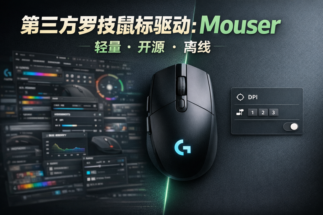 Mouser Mac版 罗技鼠标按键重映射工具 支持鼠标型号列表