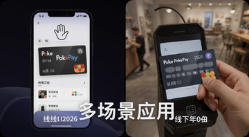 PokePay���ܿ�2026�ೡ��Ӧ�ü���չʾͼ���������϶��ĺ�����ˢ������������ע�����ೡ��Ӧ�á�