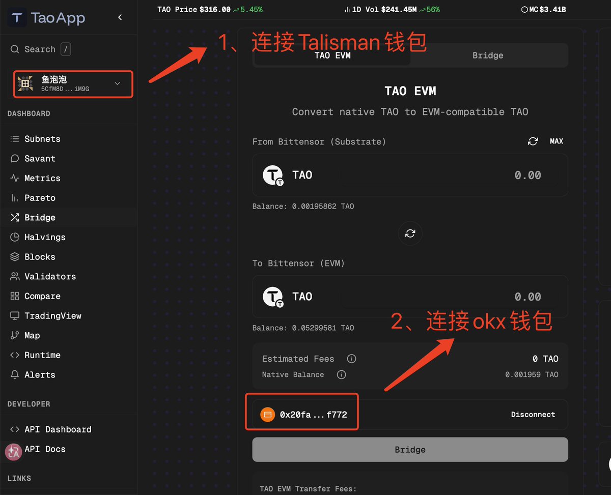 TAO钱包安全存储示意图