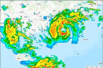 天气预报气象准 雷达回波图怎么看科普图