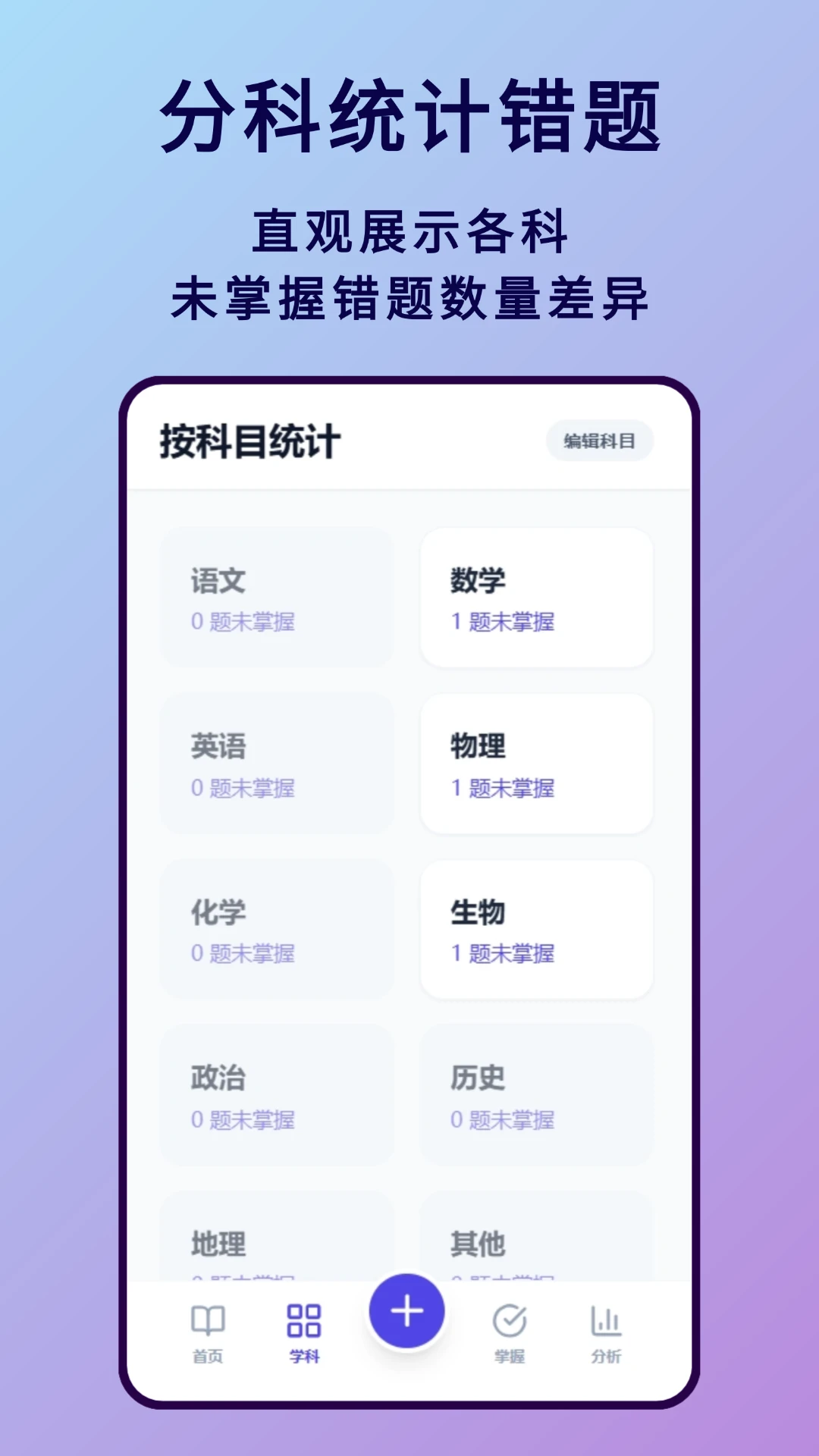 错题本1.2.0 安卓版截图1