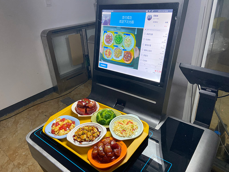 物联校园 智慧食堂 手机点餐 智能结算台 学生取餐