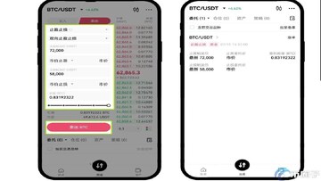 加密货币交易止损限价单设置错误导致反向开仓的界面截图