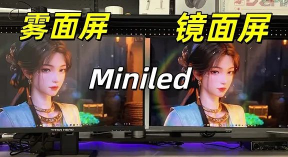 萤屏玩游戏效果 萤屏和普通屏幕游戏画面对比