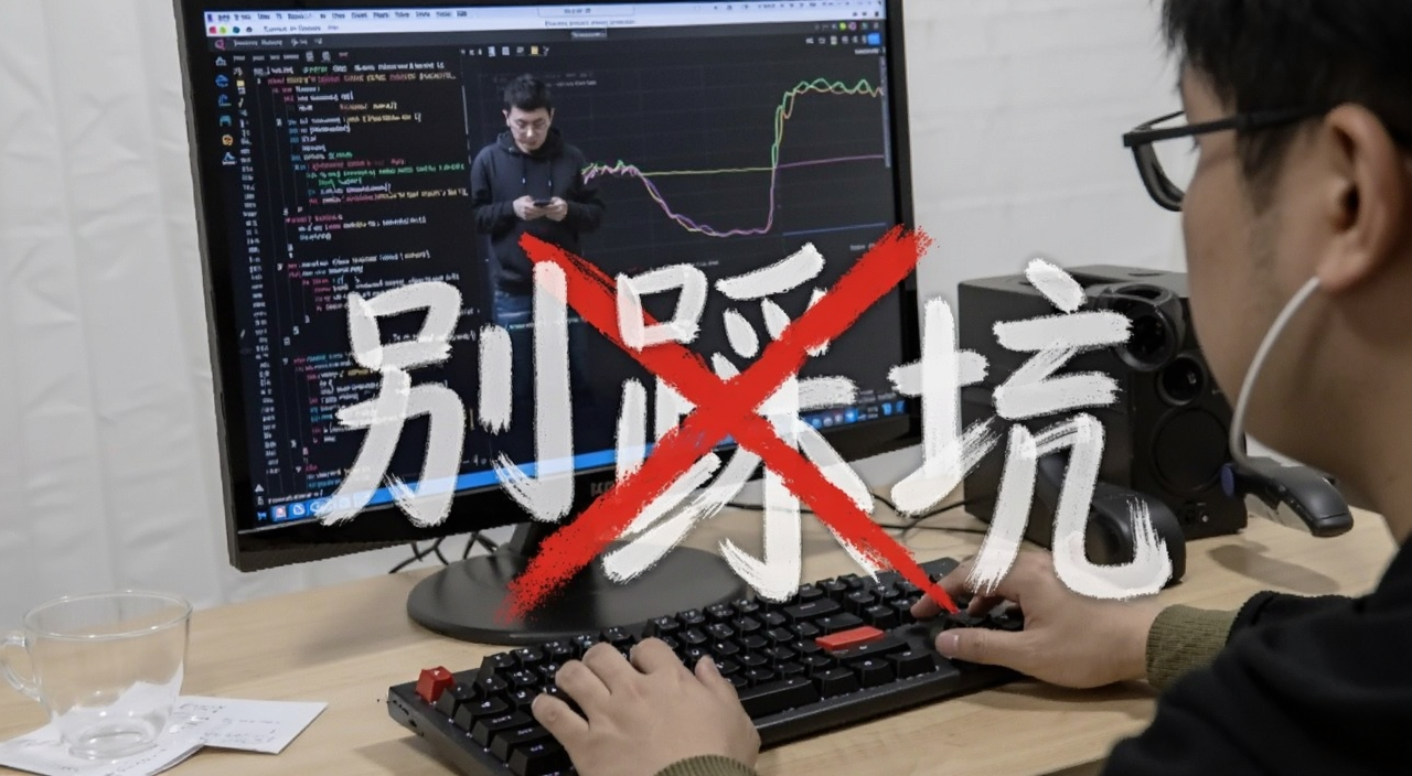 散户正确玩法 避免追涨杀跌 理性投资 文字标注“别踩坑”