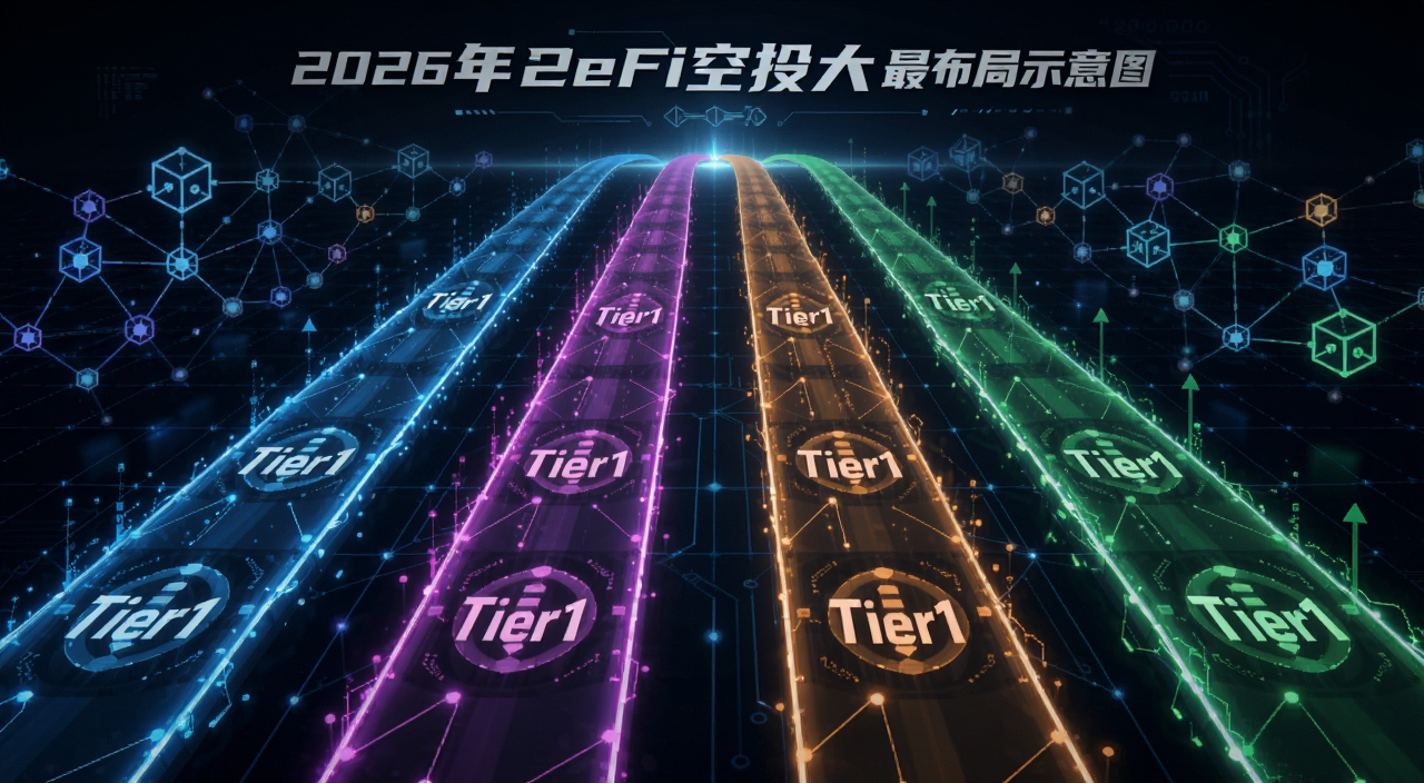 2026��DeFi��Ͷ��ս��ֵ�ò��ֵ�4��Tier1��������ʾ��ͼ���������������ͬ��ɫ������������Զ����ÿ�������ϱ�ע