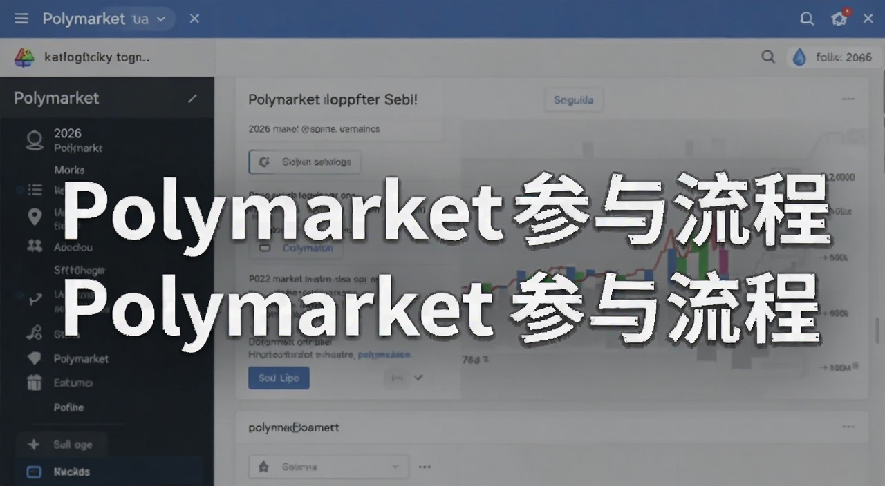 Polymarket如何参与 2026最新教程 预测市场操作界面截图 包含文字