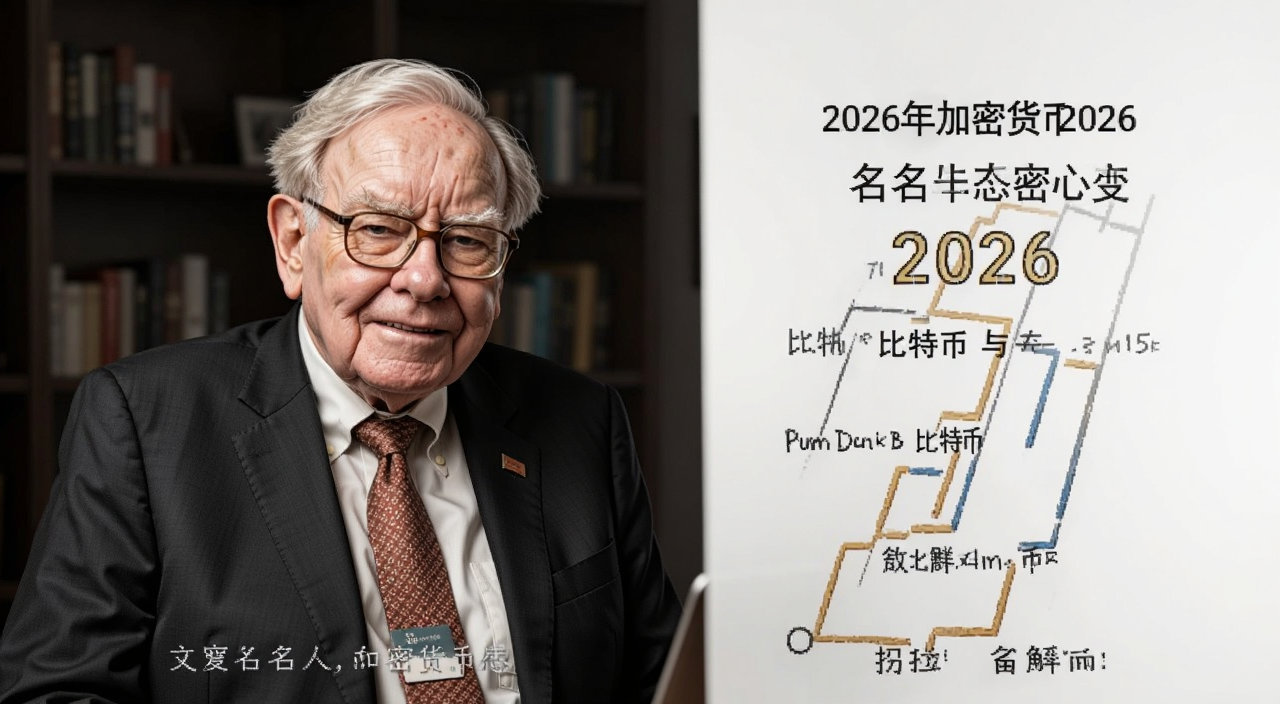 巴菲特等名人2026年如何看待加密货币 比特币与名人观点变化 文字注明2026年名人加密货币态度