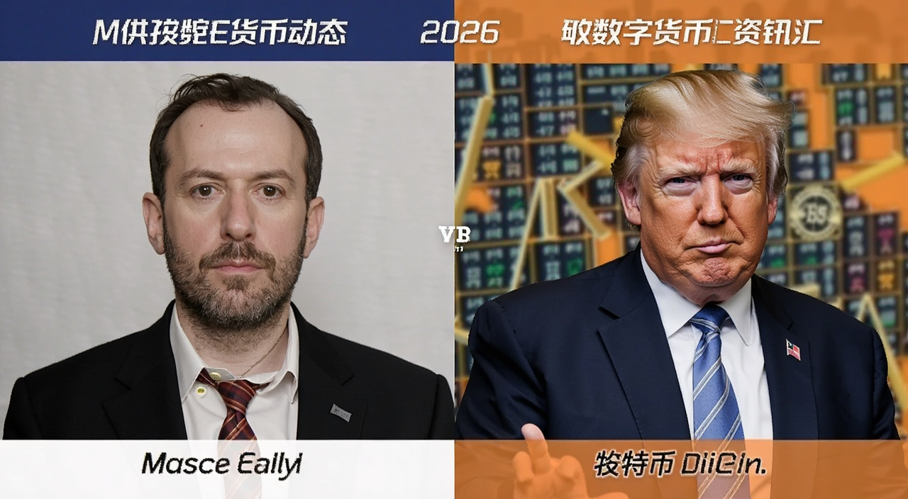 加密货币名人动态 马斯克特朗普对比特币态度 2026年数字货币资讯