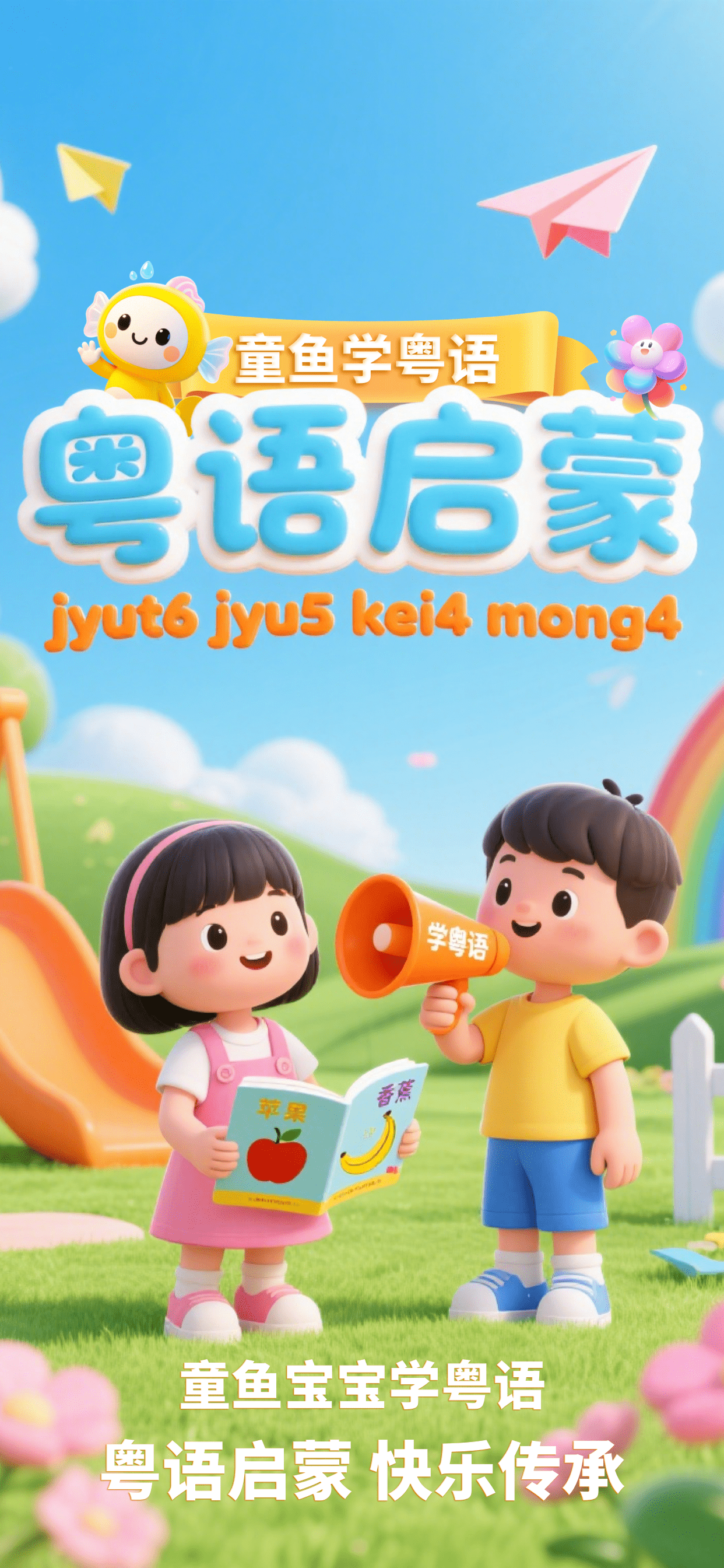 童鱼宝宝学粤语官方正版幼儿粤语启蒙软件界面截图