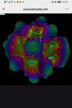毒蘑菇性能测试手机软件(volumeshader) 多台手机跑分帧率对比图