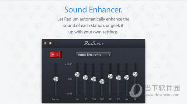 Radium for Mac(网络收音机) 电台搜索与收藏功能 操作截图