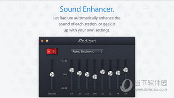 Radium for Mac(网络收音机) 电台搜索与收藏功能 操作截图