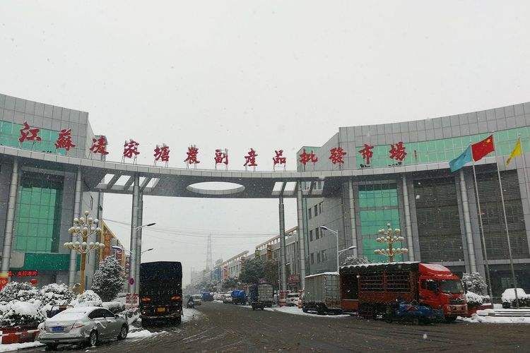 淘凌家塘批发市场砍价实拍场景