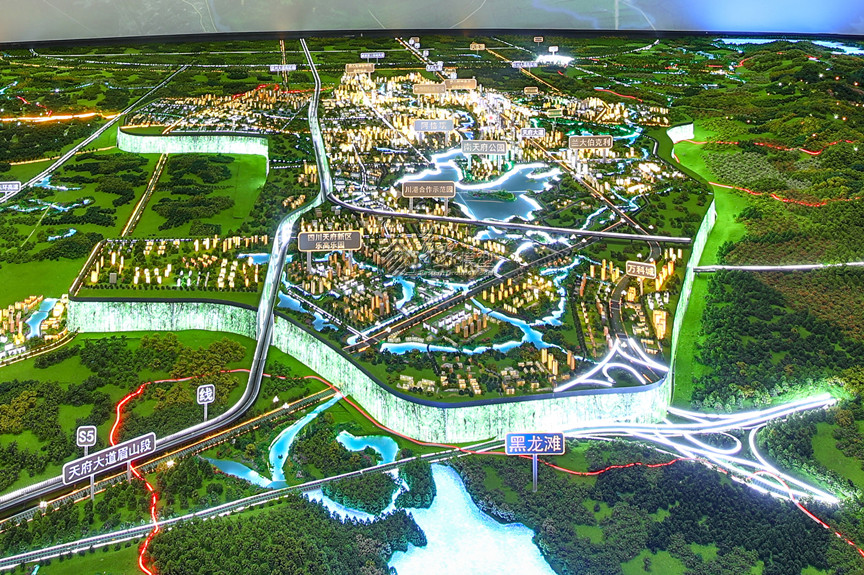 天府新眉2025年发展规划全景解读 眉山天府新区最新建设进展
