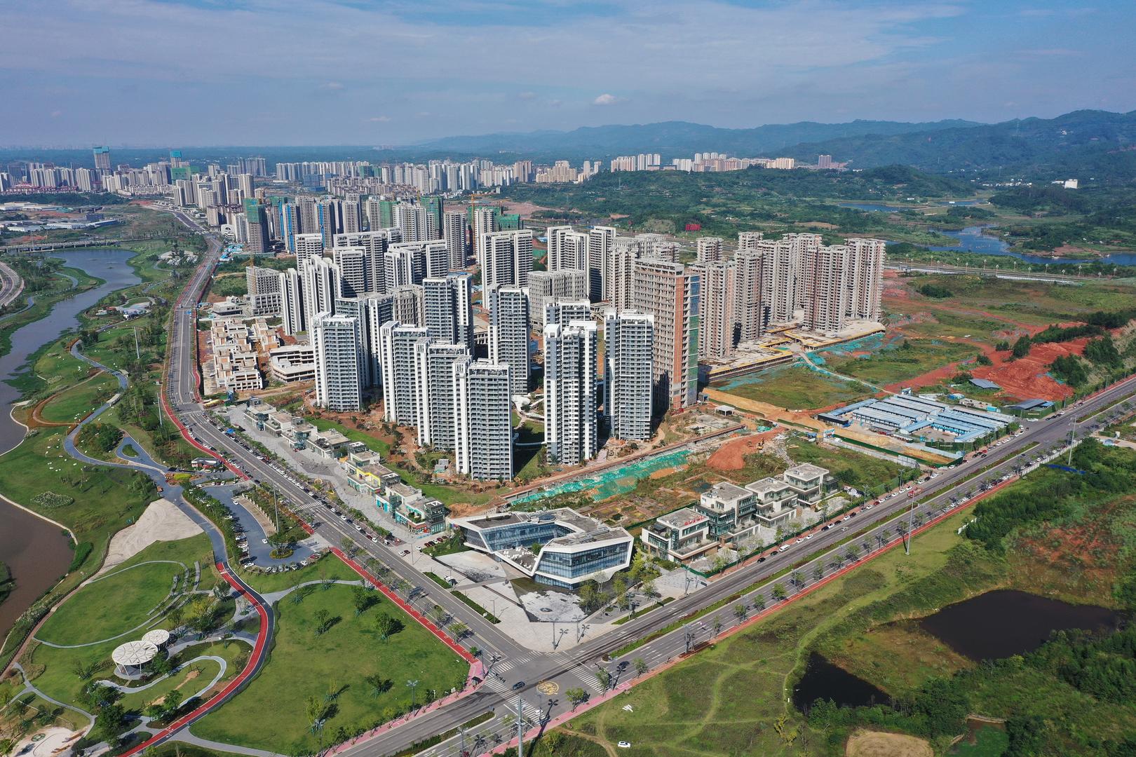天府新眉楼盘实地踩盘 眉山天府新区买房建议