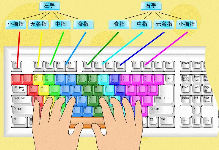 电脑教程拼音打字指法练习配图