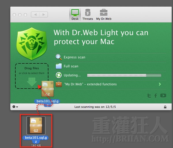 Dr. Antivirus for Mac���԰�ٷ����������ԱȽ�ͼ