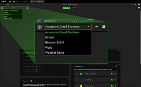 雷云Mac版 Razer Synapse雷蛇外设管理软件截图2