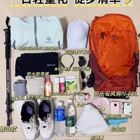 赴野行囊出发前装备清点与轻量化整理