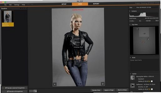 set.a.light 3D for Mac(3D摄影棚模拟布光)截图1