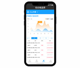 抄表猫住户端手机自助抄表缴费查询操作界面
