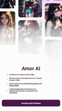 Amouree ai虚拟聊天下载安装2026最新版 上手设置与角色选择配图