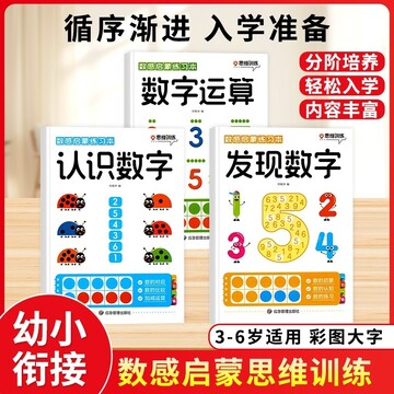 数感启蒙 幼儿在家数学思维训练配图