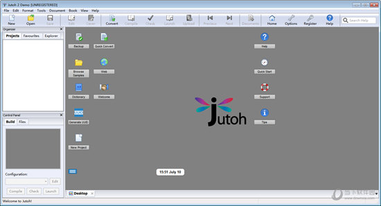 Jutoh for Mac(电子书制作软件) 电子书制作全流程界面