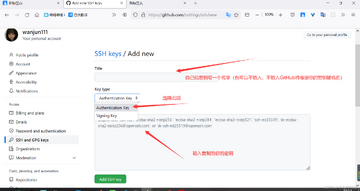 GitCode创建仓库和配置SSH密钥操作界面