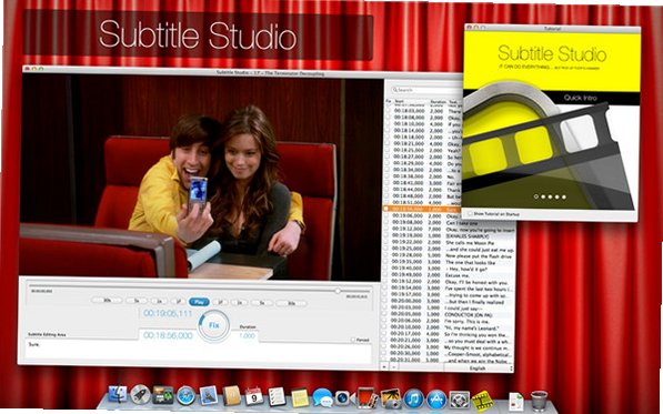 Subtitle Studio for Mac 视频字幕制作软件截图0