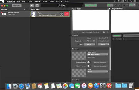 Boinx mimoLive for Mac最新版 Boinx mimoLive for Mac最新版
