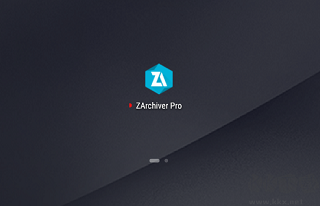 ZArchiver Pro蓝色版2026最新版解压操作界面截图配图