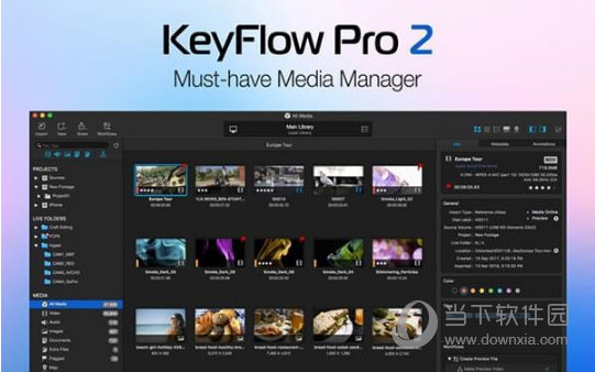 KeyFlow Pro for Mac(文件管理工具) 桌面文件整理效果展示