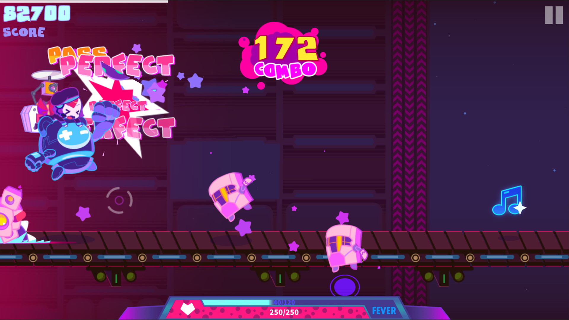 喵斯快跑Muse Dash for Mac中文版 键盘操作 游戏设置界面