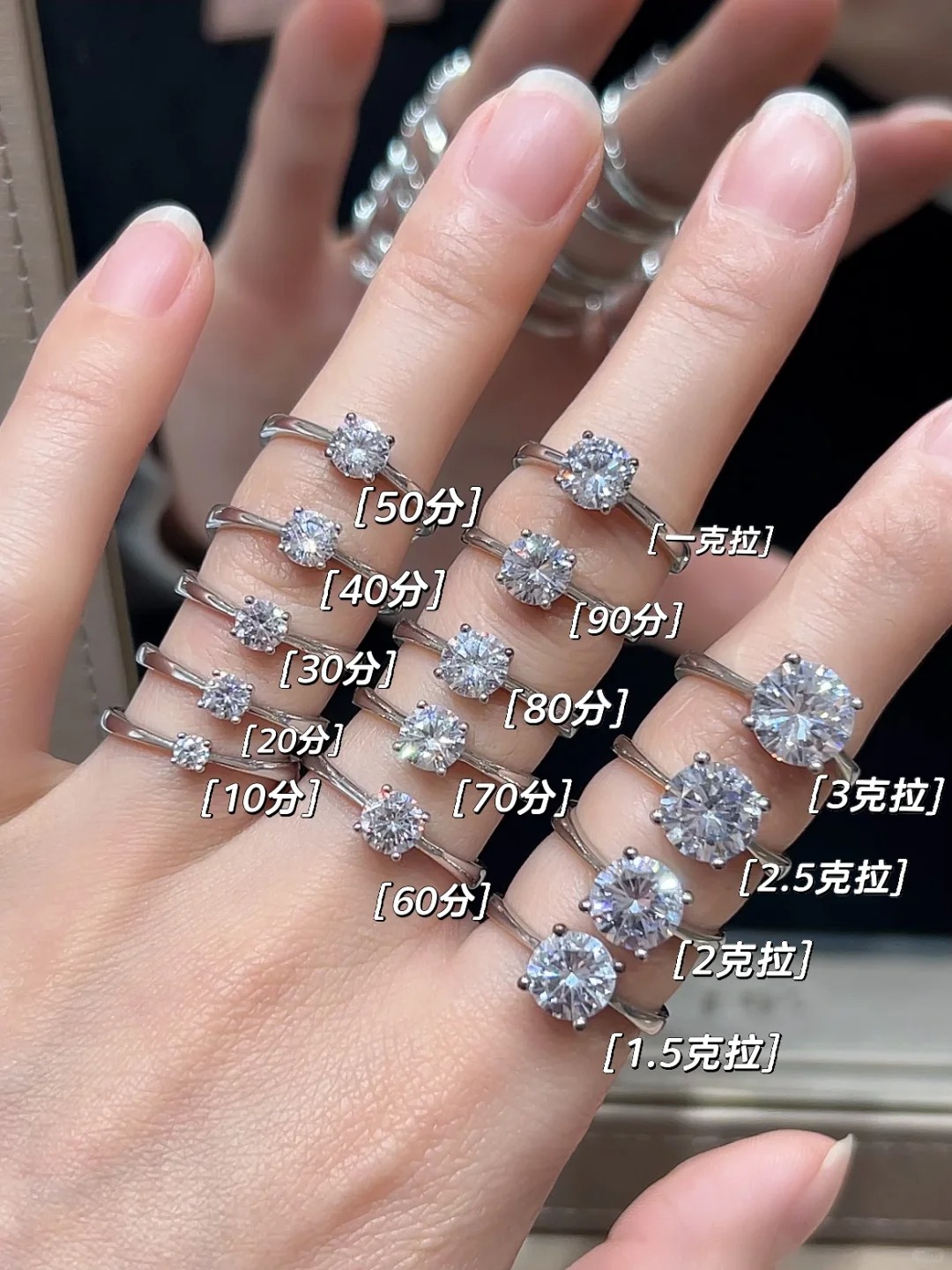 ATHA RING戒指材质尺寸对比 实拍细节图