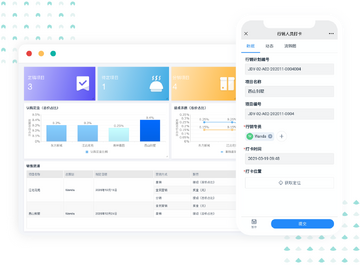 房拓云客户跟进提醒功能界面