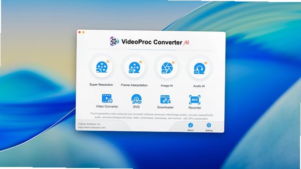 VideoProc Converter AI Mac�� AI��Ƶ������ǿ��ʽת�����߽�ͼ2