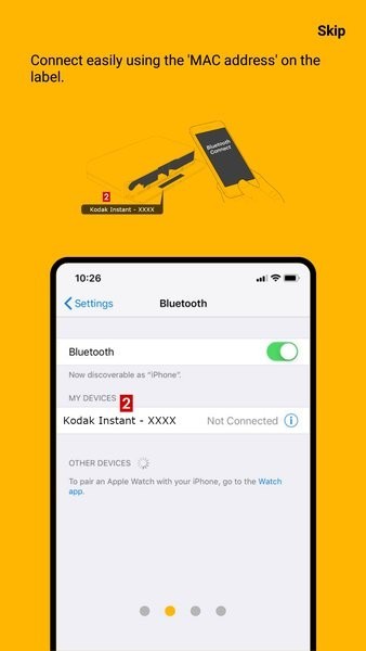 KODAK Digital Frame安卓版手机端设置界面截图