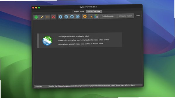 Syncovery for Mac 专业文件同步与数据备份工具截图2
