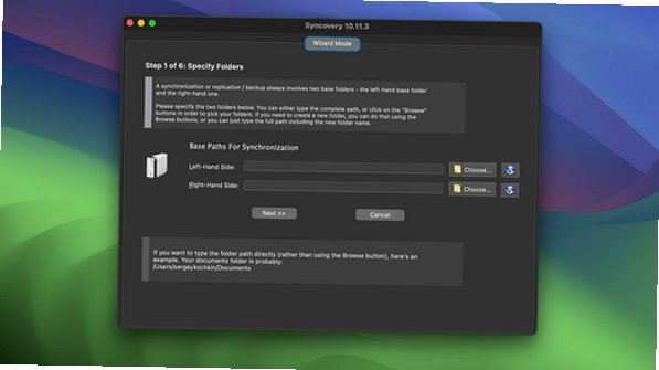 Syncovery for Mac 专业文件同步与数据备份工具截图1