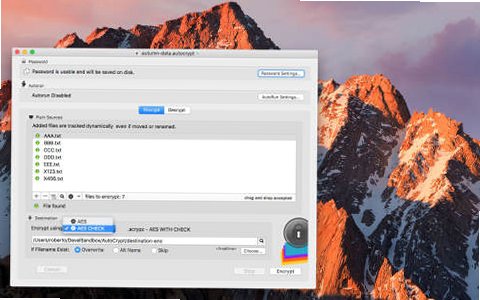 AutoCrypt for Mac电脑版截图1