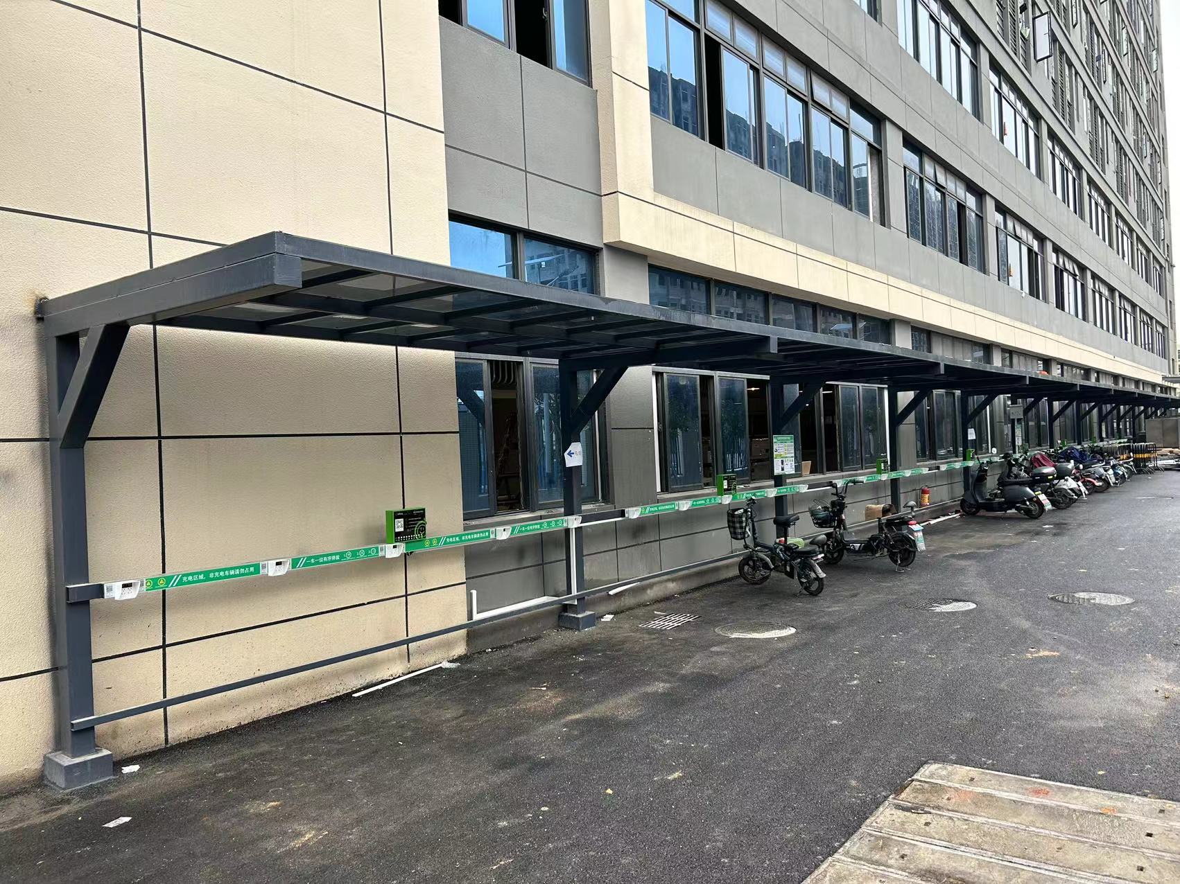 电动车充电桩小区安装费用明细实拍图
