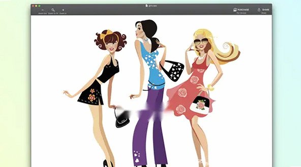 VectorView Mac版 专业矢量图形素材预览管理器截图0