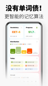 WordTrace离线单词app安卓版 考研四六级词库列表页面