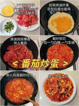 兔大厨番茄炒蛋家常做法步骤图