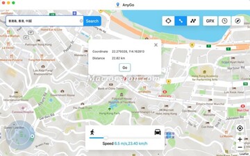 iToolab AnyGo Mac版 手机GPS虚拟定位工具 功能总览配图