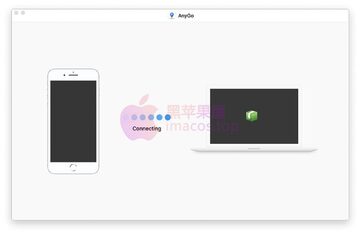 iToolab AnyGo Mac版 手机GPS虚拟定位工具 连接手机设置界面配图
