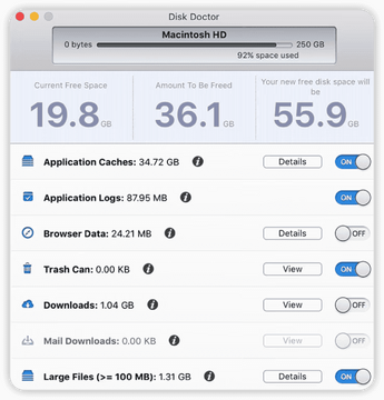 Disk Diag for Mac(������������) ɨ��������չʾ������־�����ļ�